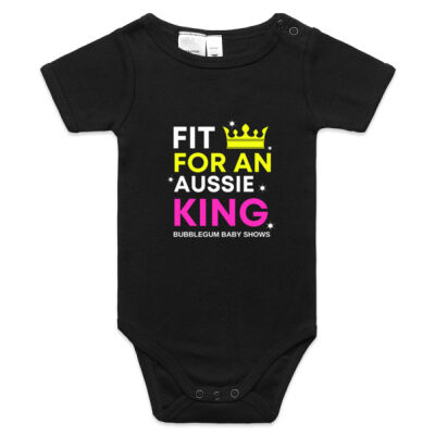 Fit for a King! - AS COLOUR Mini-Me Onesie Thumbnail