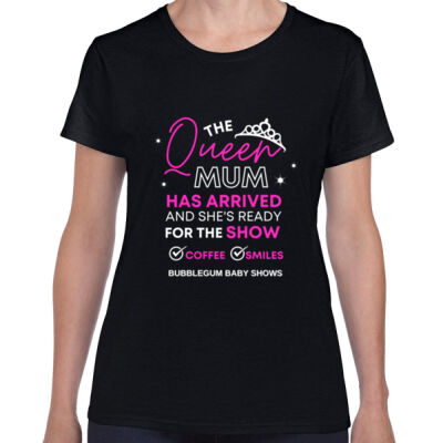 Queen Mum! Curvaceous Collection - GILDAN Womens Missy Tee  Thumbnail