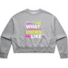 AS Colour Womens Oversized Crew Thumbnail